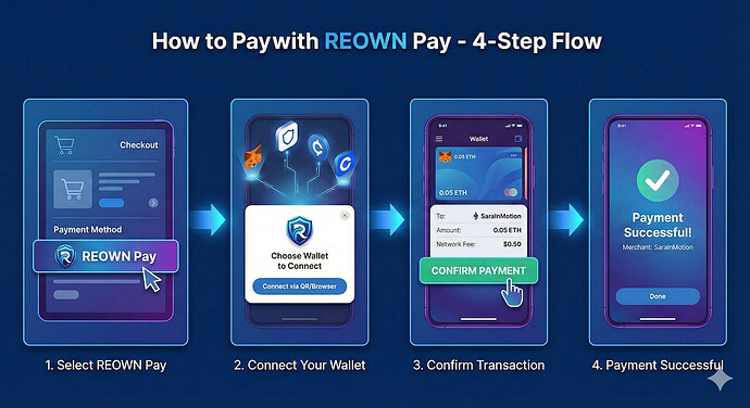 How to pay with REOWN Pay