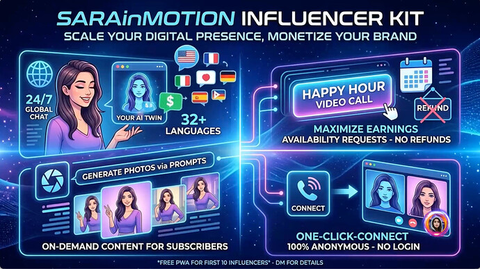 SaraInMotion Influencer Kit